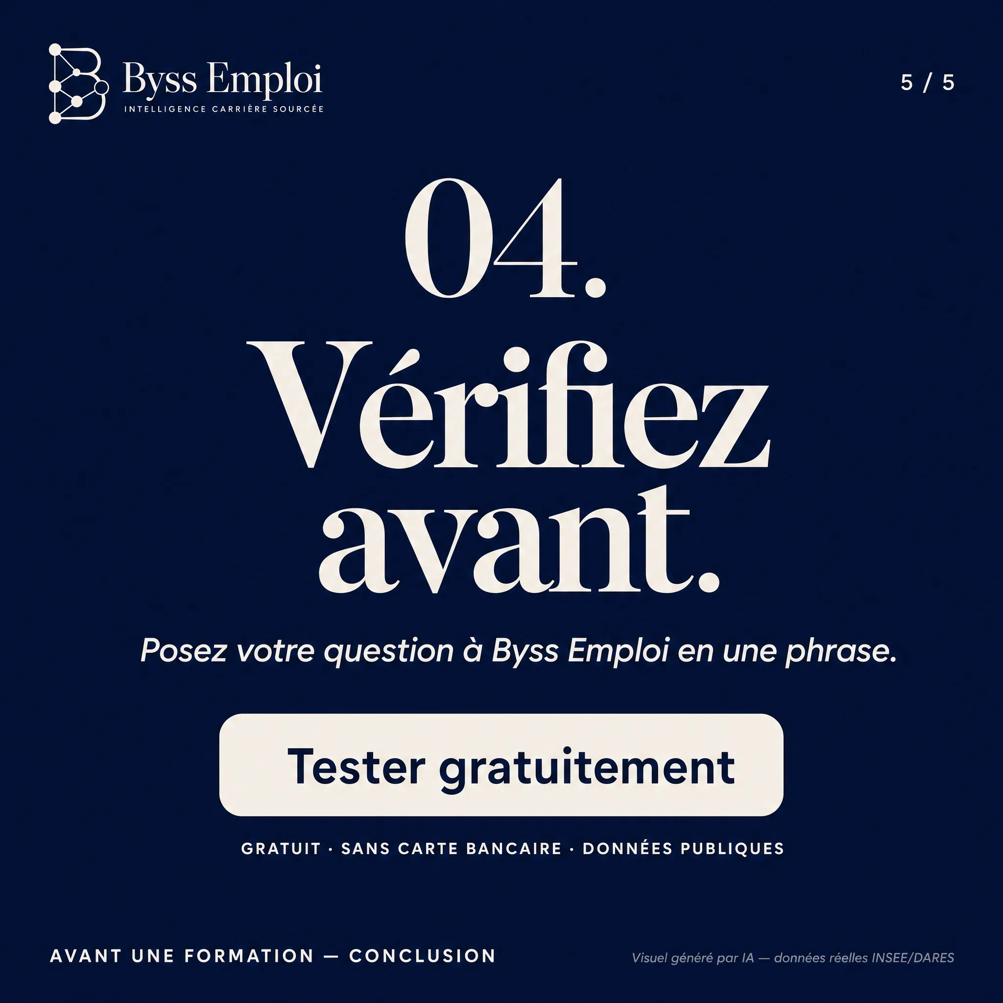 Byss Emploi — visuel de production Byss Group (be g24)