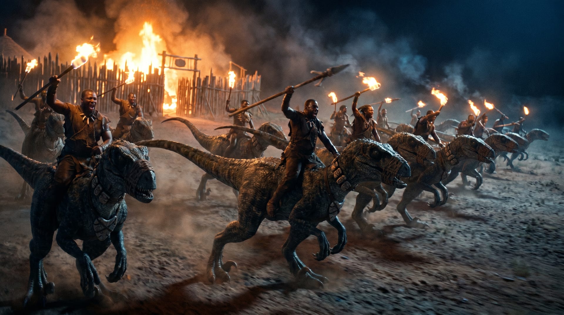 Jurassic Wars — visuel de production Byss Group (jurassic wars 1)