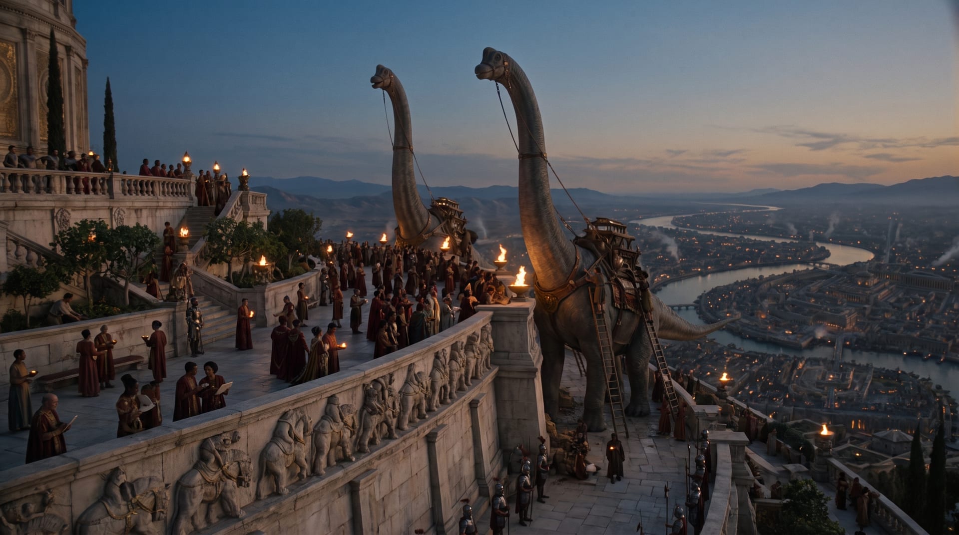 Jurassic Wars — visuel de production Byss Group (jurassic wars 15)