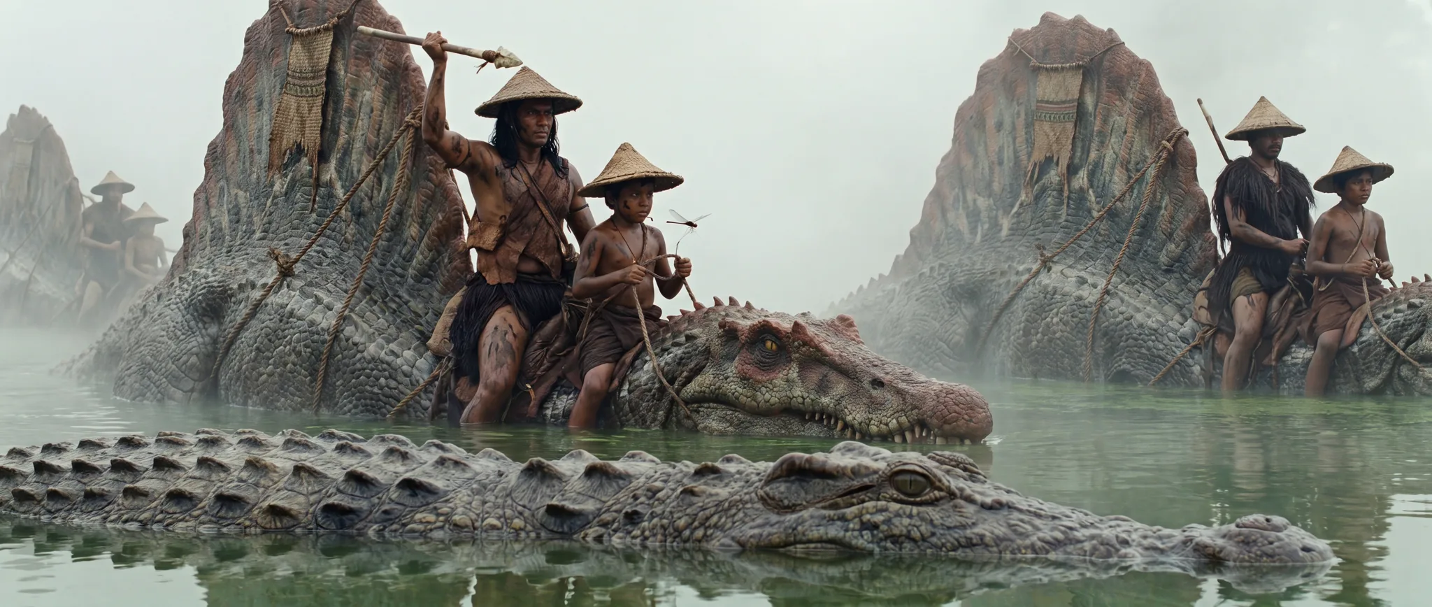 Jurassic Wars — visuel de production Byss Group (jw crocodiles)