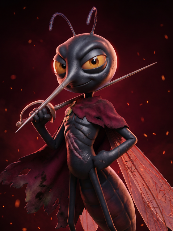 Moostik — visuel de production Byss Group (moostik combat)